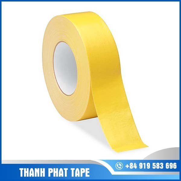 Yellow double-sided tape